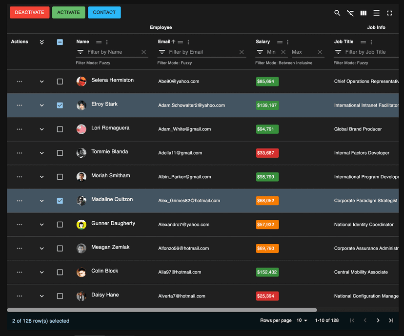 The Best React Data Grid/Table Libraries with Material Design in 2023 ...